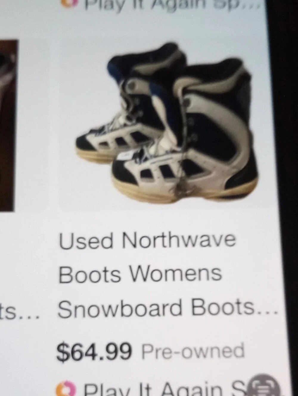 Northwave Snowboarding Boots Size 6/6.5 M Or 8w Item 28